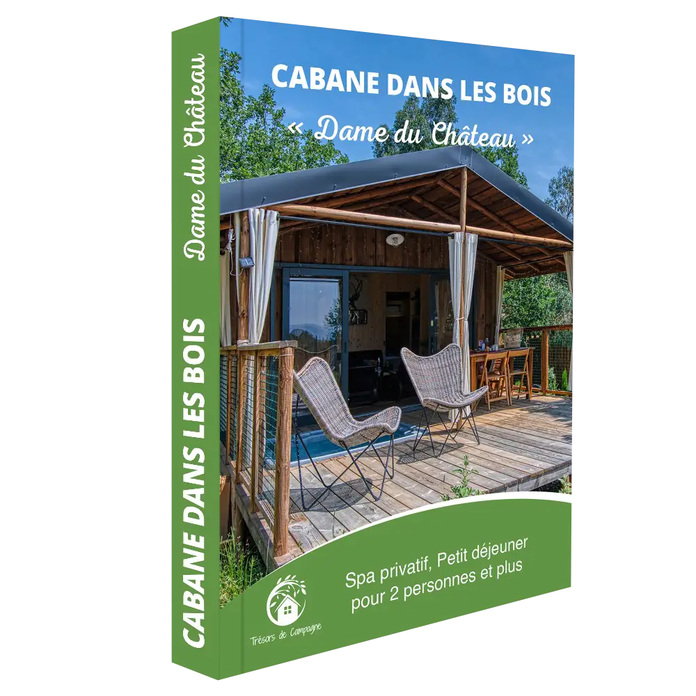 Réservez une nuit insolite avec jacuzzi privatif dans nos cabanes avec spa et piscine Séjour insolite & nature en duo, en famille dans l'Aude