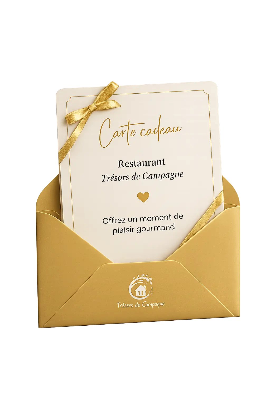 Carte cadeau restaurant Trésors de campagne Offrir un repas au restaurant